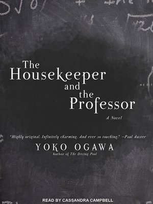 cover image of The Housekeeper and the Professor